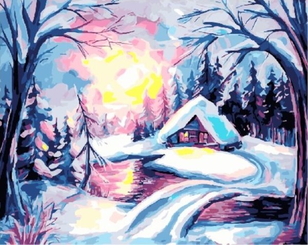 Зимние рисунки