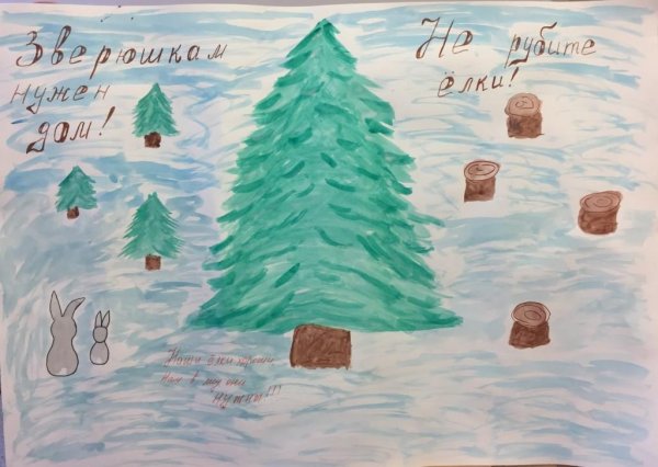 Конкурс рисунков живи елка