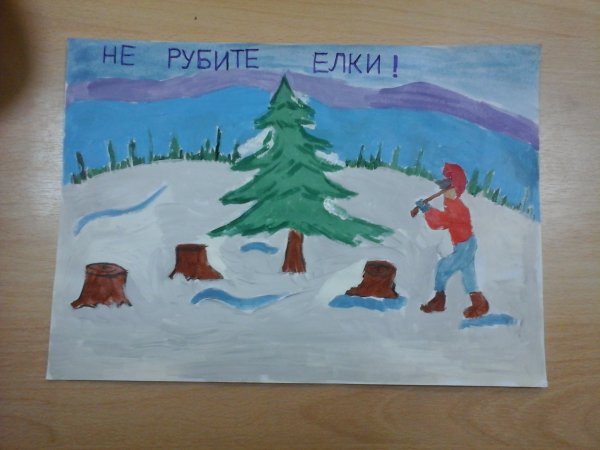 Не рубите ель