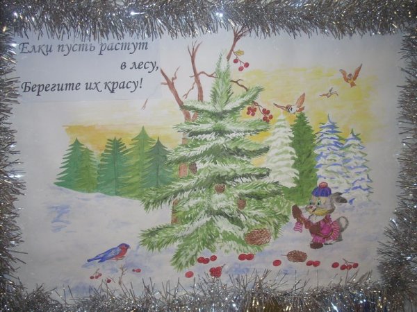 Экологическая акция елочка живи