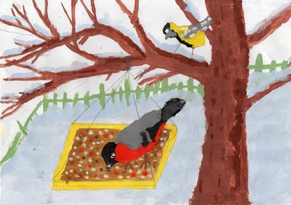 Плакат на тему птицы