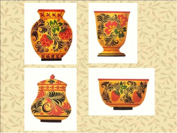 Хохлома изо