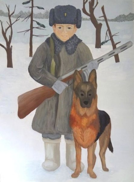 Животные на войне рисунок