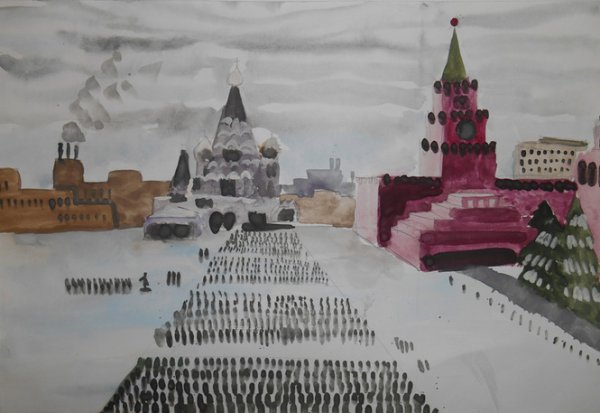 Битва за Москву рисунки