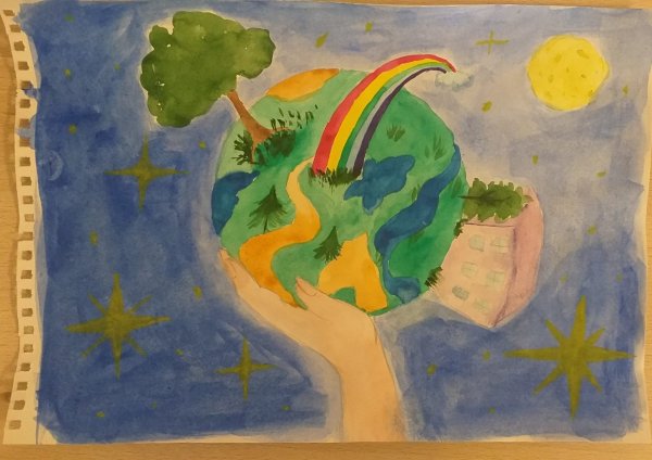 Экологические рисунки для детей на конкурс