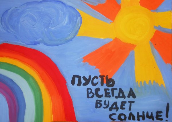 Детские рисунки на тему день защиты детей