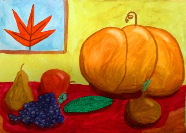 Натюрморт осенний урожай
