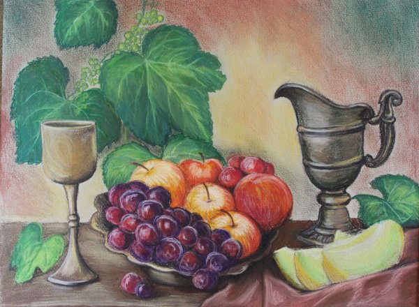 Фрукты для рисования натюрморта