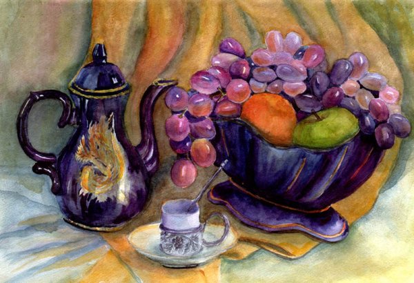 Натюрморт рисунок