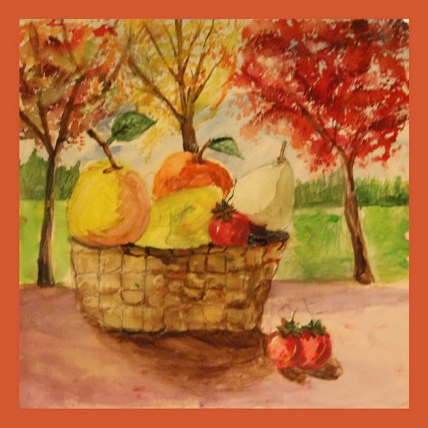 Осенний натюрморт для детей