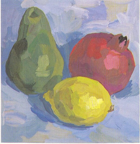 Натюрморт в холодной гамме