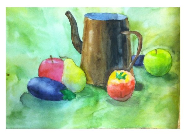 Простенький натюрморт для рисования