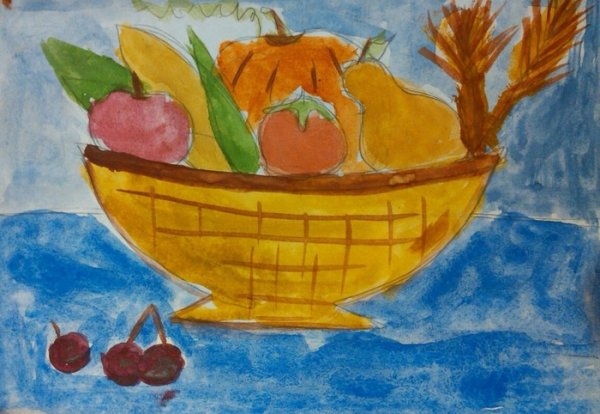 Рисование праздник урожая