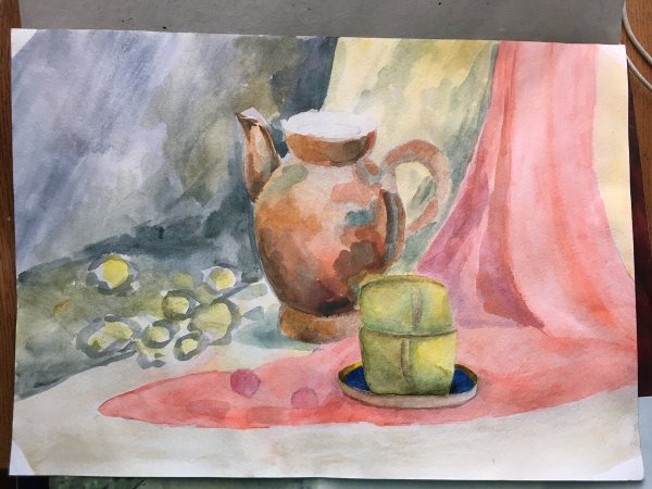 Рисунок на тему натюрморт 3 класс