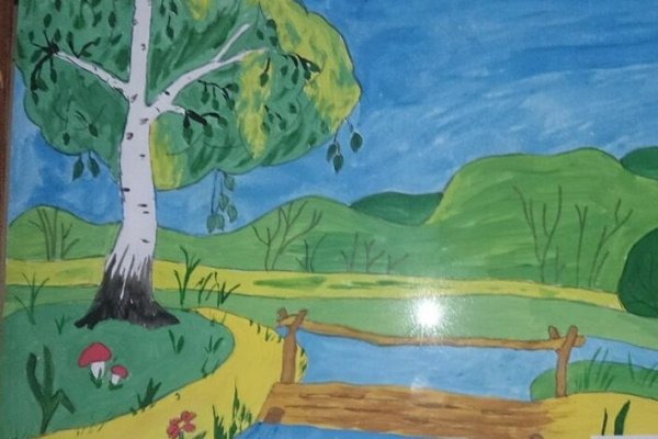 Рисование на тему природа