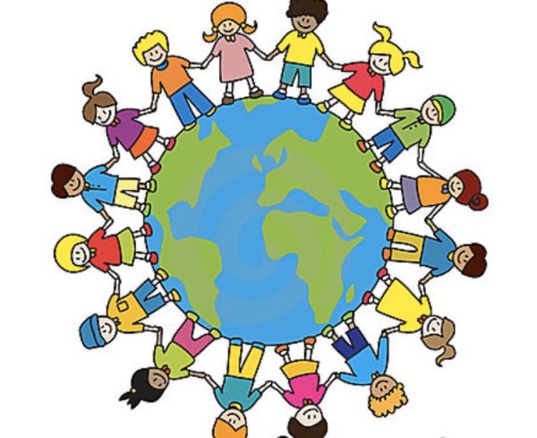 Дружба народов на земном шаре