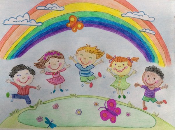 Дружат дети всей планеты рисунки для конкурса