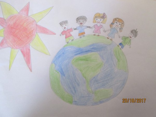 Конкурс рисунков дружат дети всей земли