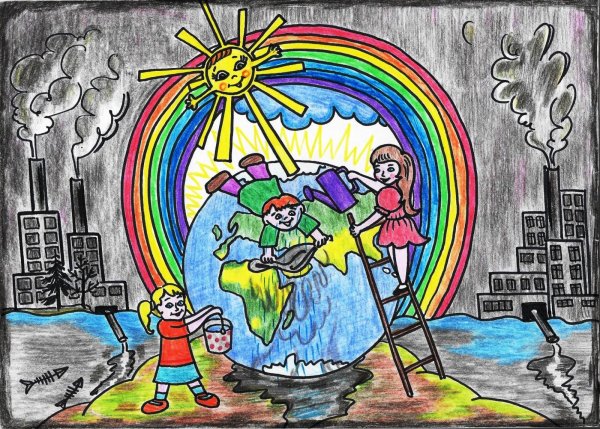 Экология города глазами детей