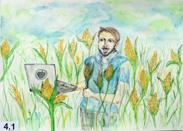 Профессия эколог рисунок