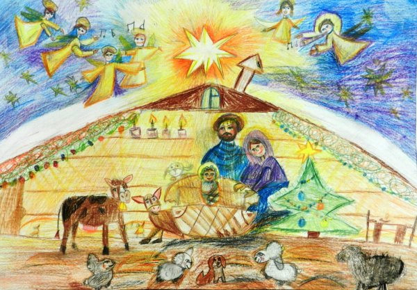 Детям старшей группы о Рождестве