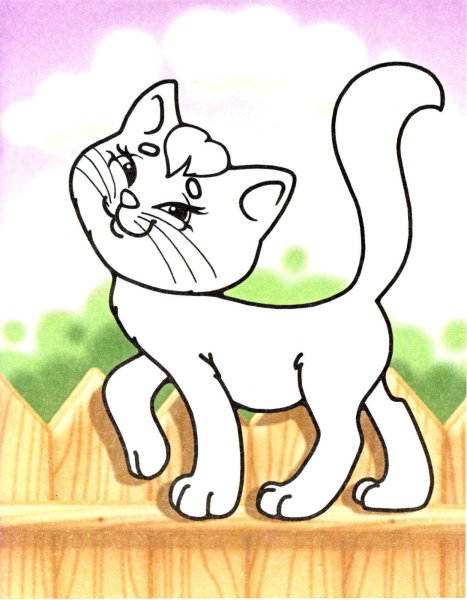 Аппликация домашние питомцы