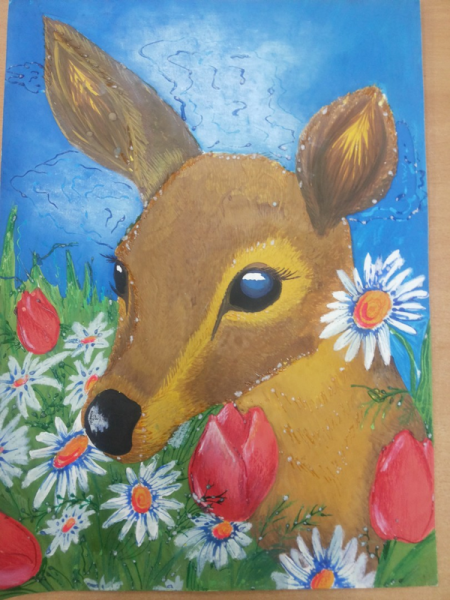 Детские рисунки животных