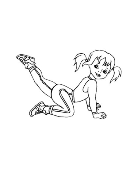 Прыжки в высоту: гимнастический прыжок