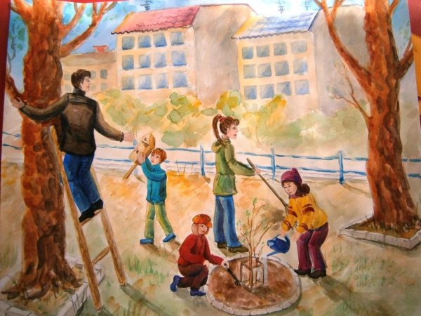 Субботник картина