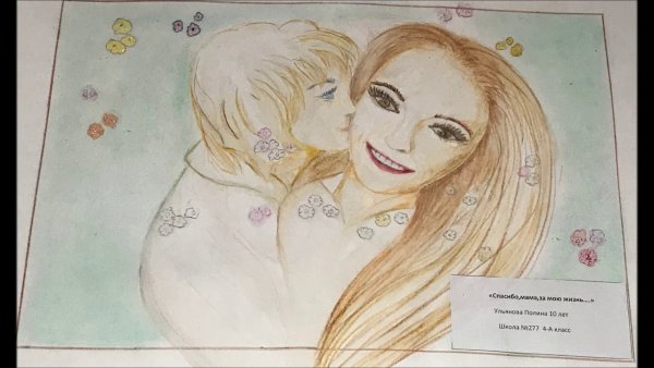 Рисунки ко Дню матери красивые