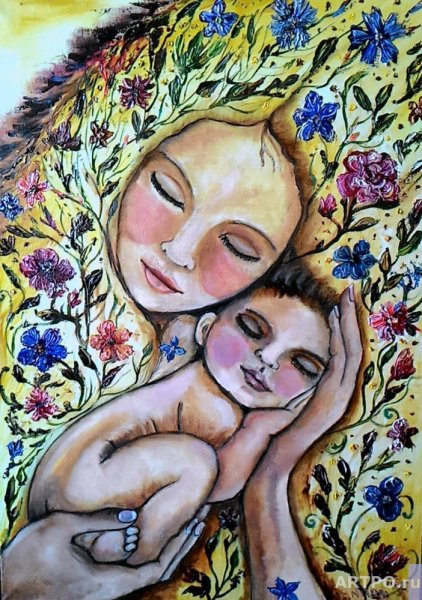 Мечта мамы рисунок