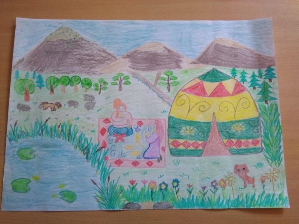 Природа Башкортостана рисунки