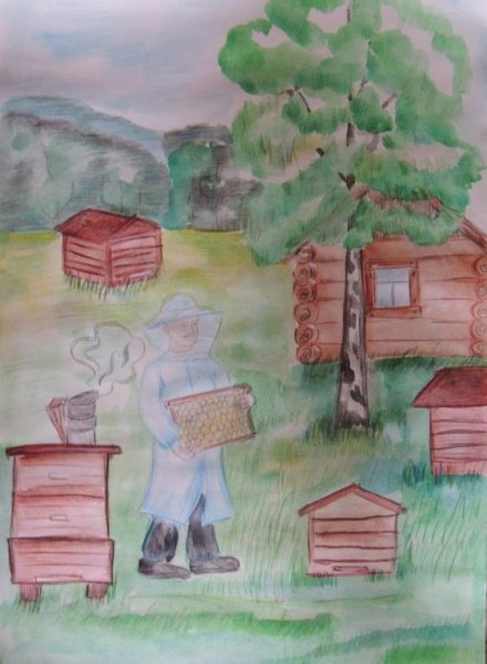 Природа Башкортостана рисунки