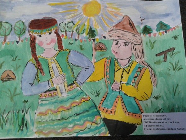 Рисунок Республика Башкортостан