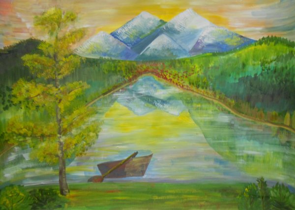 Рисунок на тему мой Башкортостан