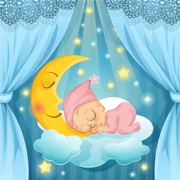 Детские рисунки Колыбельная