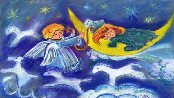 Колыбельная раскраска для детей