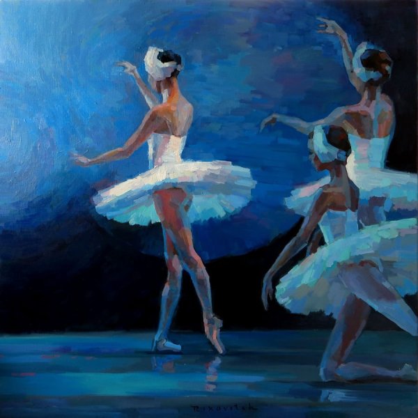 Картина балет Лебединое озеро
