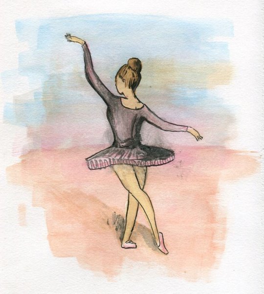 Балерина изо