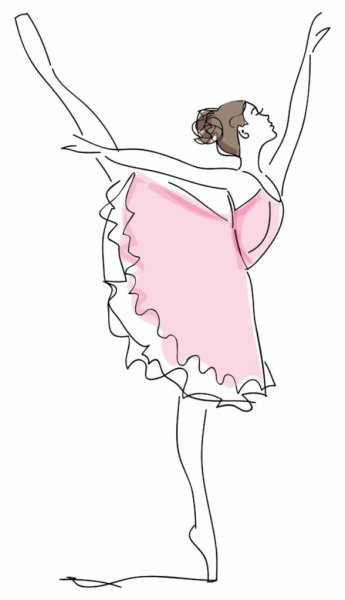 Балет Лебединое озеро раскраска для детей