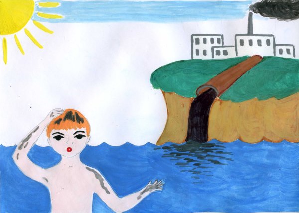 Рисование на тему безопасность на воде