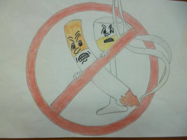 Рисунок на тему здоровый образ жизни