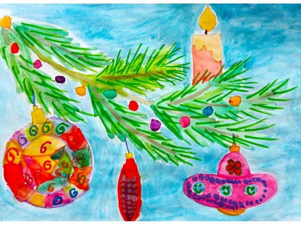 Новогоднее рисование