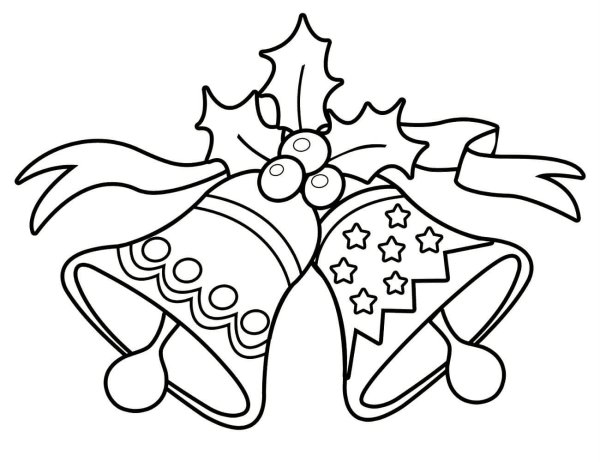 Раскраска новогодние игрушки