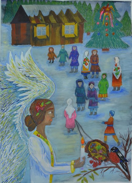 Душа рисунок для детей