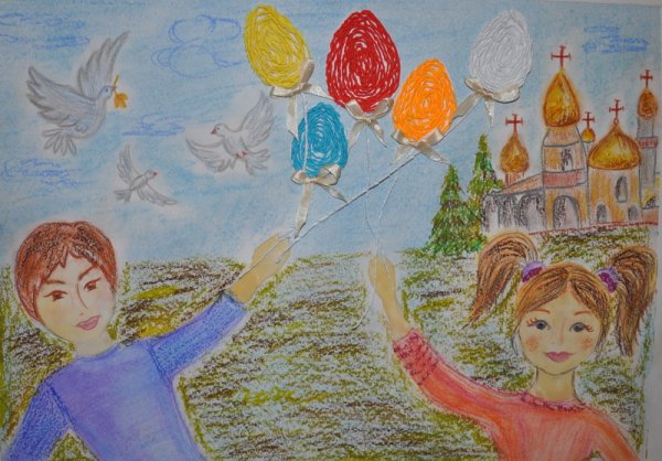 Пасхальная радость дети