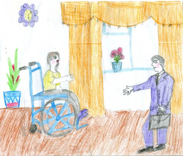 Конкурс рисунков к декаде инвалидов