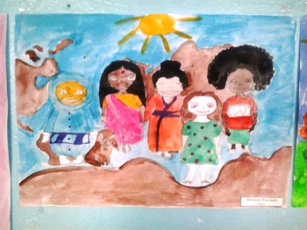 Детство без насилия рисунки