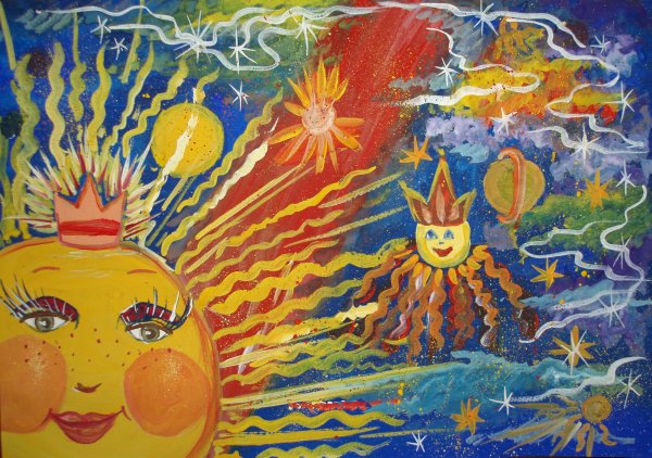 Фантастика в детских рисунках