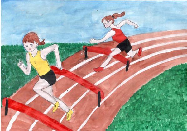 Спорт рисунок